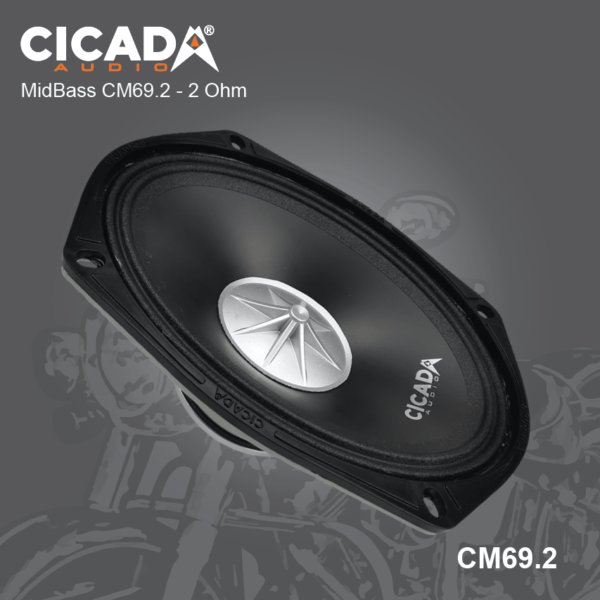 Cicada Audio Speakers 6x9 Cicada CM69 Midrange Speakers 6x9" (2Ω and 4Ω)