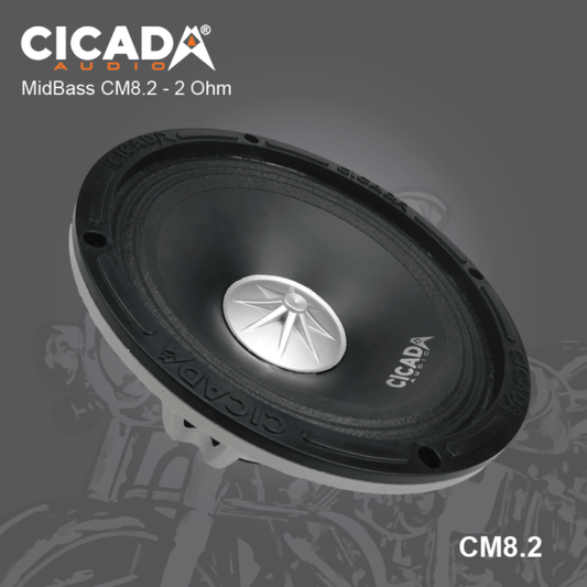 Cicada Audio CM8 Midrange Speakers 8" (2Ω and 4Ω)