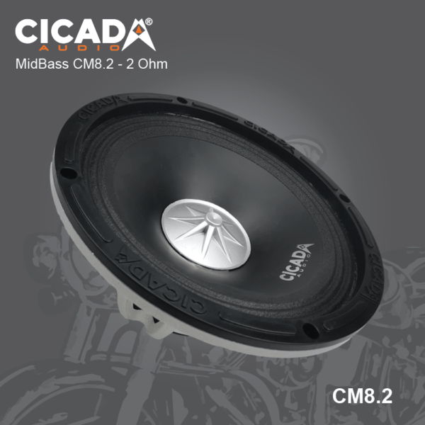 Cicada Audio Speakers 8" Cicada Audio CM8 Midrange Speakers 8" (2Ω and 4Ω)