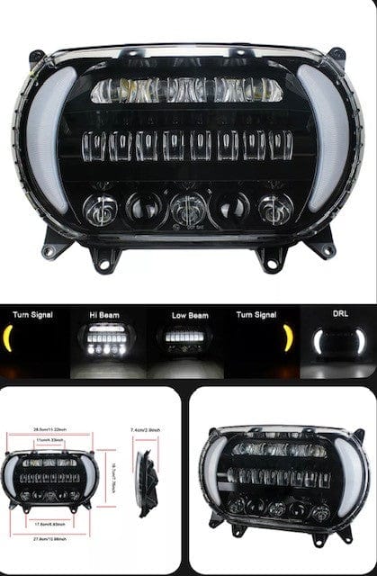 Curly's Inc Mega Space Road Glide Audio Bracket