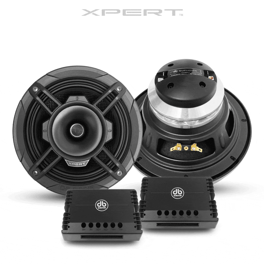 DB Drive Speakers 8" Coax DB Drive Euphoria XPERT EX8SNCD-CF  8″ 2-Way Loudspeaker