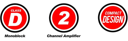 DB Drive Amplifiers DB Drive Euphoria XPERT EX9.2 1800 watt 2 channel amplifier