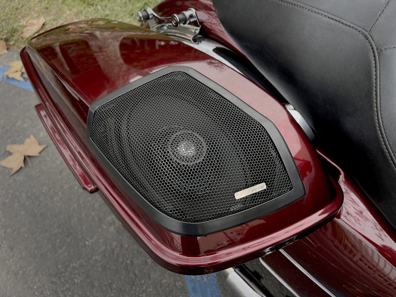 Precision Power Speaker Lids 98-13 Precision Power HD13.SBS Saddlebag Speaker Lid Kit