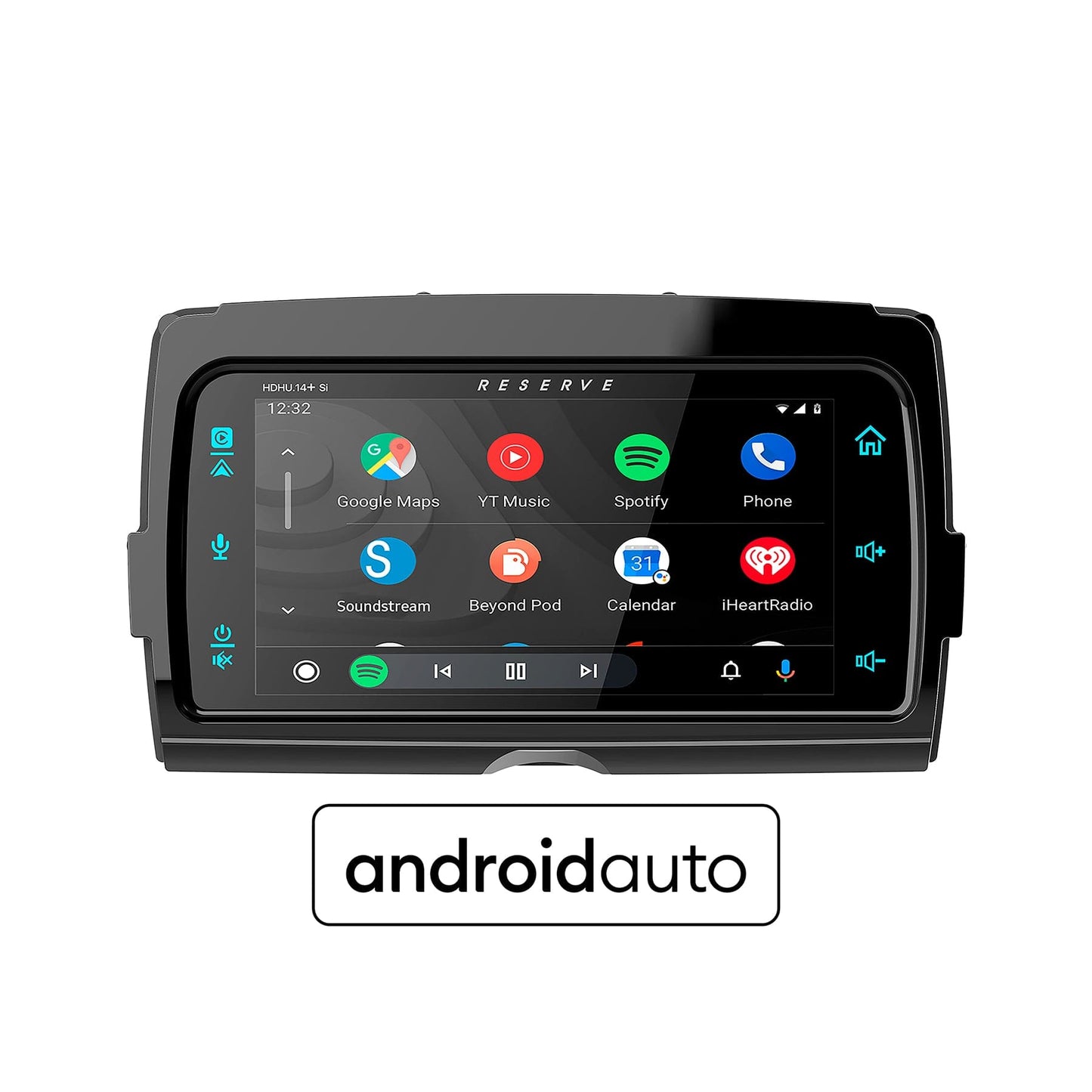 Plug-n-Play Replacement Head Unit for 2014+ Harley Davidson® Touring Motorcycles with Apple CarPlay®, Android Auto®