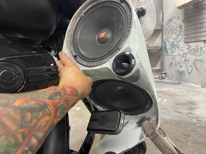 Harley Lower Fairing | 8 Inch Speaker | Harley Speaker Upgrade