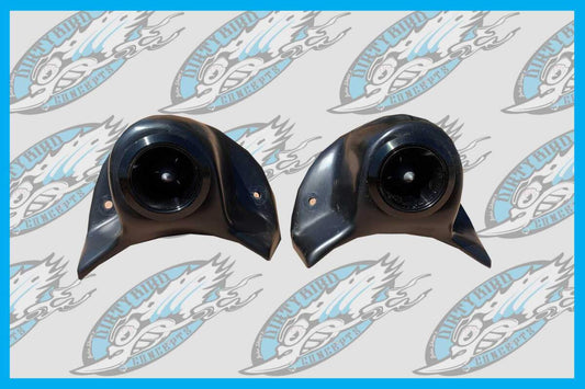 Dirty Bird Concepts Speaker Adapters & Mounts Dirty Bird Concepts Harley Street Glide Loud Fairing Tweeter Pods 2014 To 2022 (Pair)