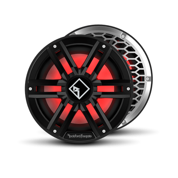 RF Boat Boat Subwoofer Black(single) / 2Ω Rockford Fosgate M2 10" DVC Infinite Baffle Marine Subwoofer