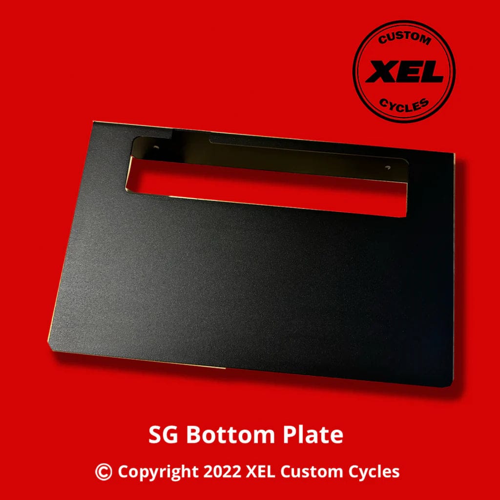 XEL Customs Amp Installation Products Universal / Yes Add Bottom Plate XEL Amp Rack 14 and up Batwing