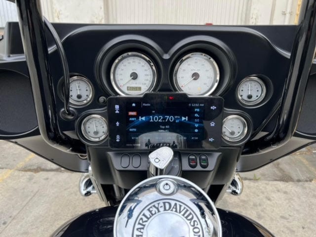 Precision Power Radios Precision Power HDHU.9813SG Plug & Play Upgrade Headunit For 1998-2013 Harley Davidson®  Batwing Motorcycle
