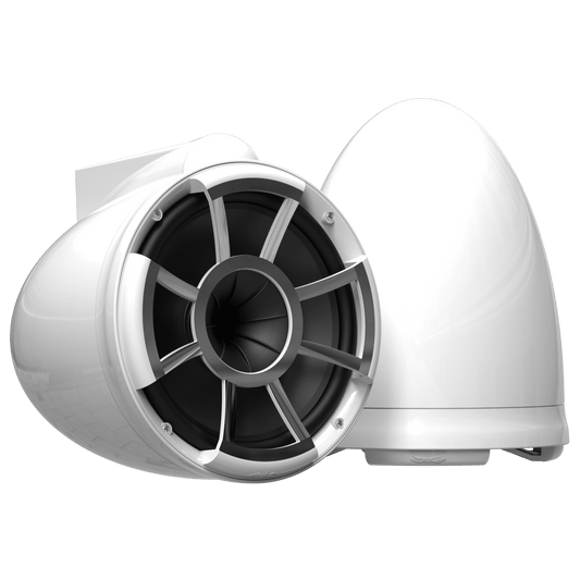 Wet Sounds Boat Wake Tower Speakers Wet Sounds  REV10™ White V2 | Revolution Series 10" White Tower Speakers