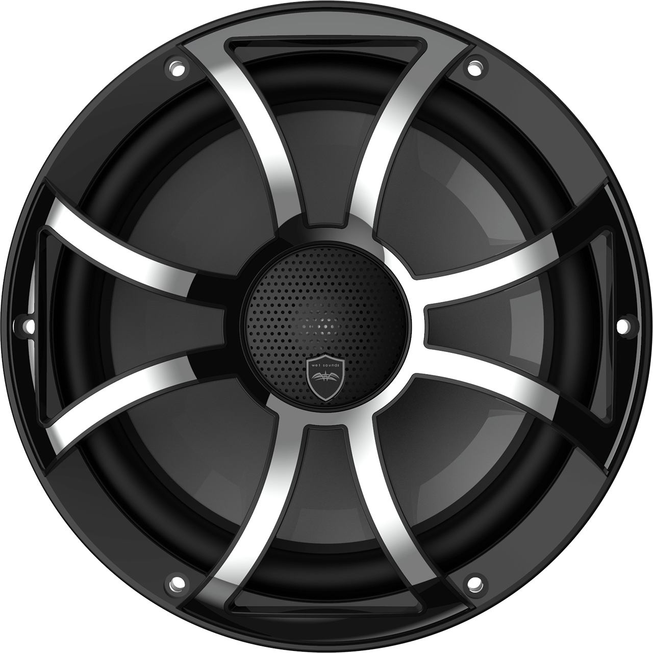 Wet Sounds Boat Boat Coax Speakers Wet Sounds REVO CX-10 XS-B-SS | High Output Component Style 10" Marine Coaxial Speakers