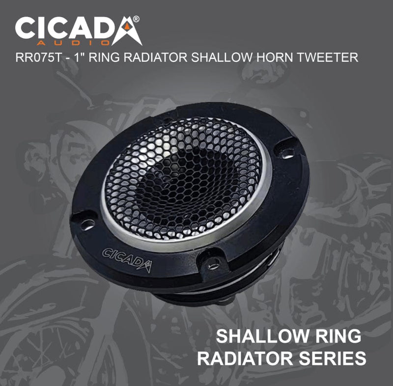 Cicada Audio Compression Drivers/Horn Cicada Audio RR075T Ring Radiator Horn Speaker