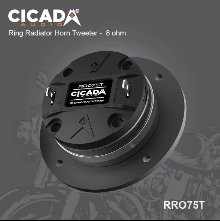 Cicada Audio Compression Drivers/Horn Cicada Audio RR075T Ring Radiator Horn Speaker
