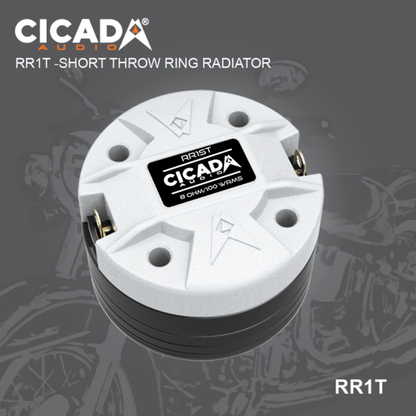 Cicada Audio Compression Drivers/Horn Cicada Audio RR1T-1 Ring Radiator Horn Speaker