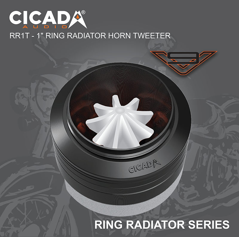 Cicada Audio RR1T-1 Ring Radiator Horn Speaker
