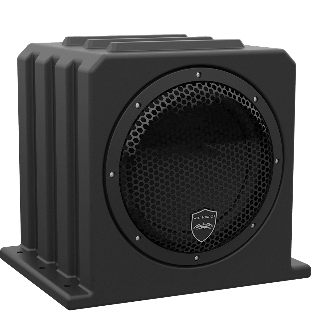 Wet Sounds Stealth 10" | Powered Stealth 10" Subwoofer – Garage Bagger