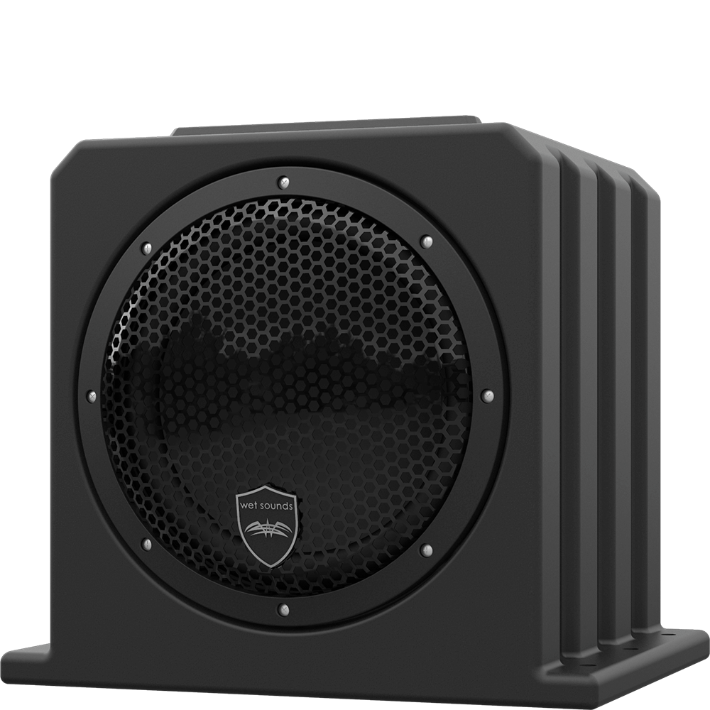 Wet Sounds Stealth 10" | Powered Stealth 10" Subwoofer – Garage Bagger