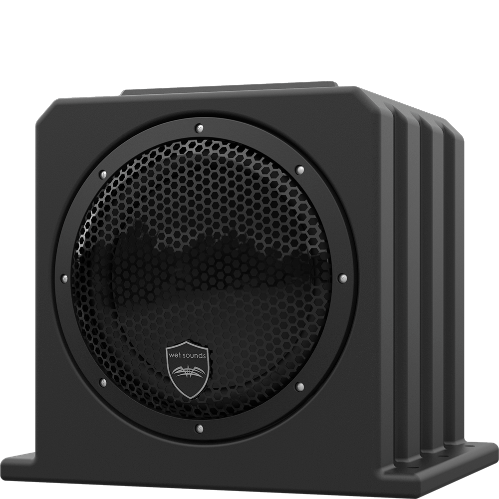 Wet Sounds Boat Boat Subwoofer Wet Sounds STEALTH AS-10 | 10" Active Marine Subwoofer Enclosure