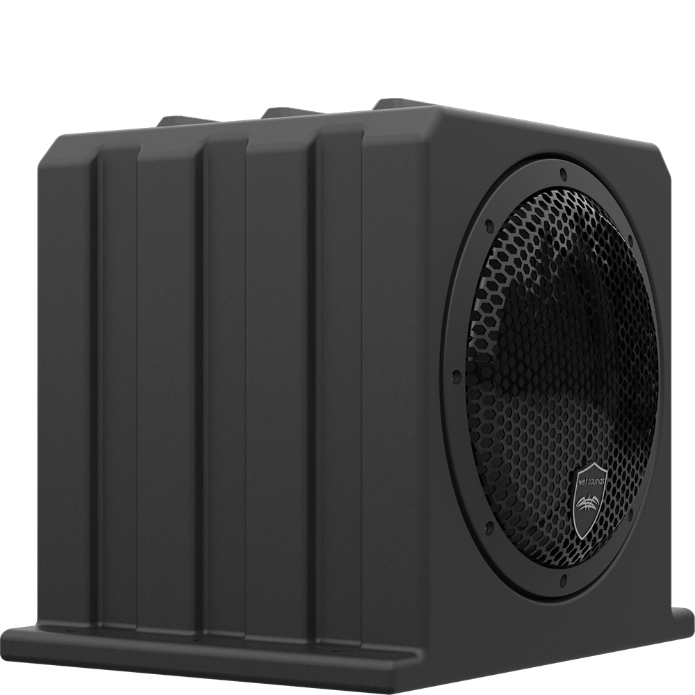 Wet Sounds Boat Boat Subwoofer Wet Sounds STEALTH AS-10 | 10" Active Marine Subwoofer Enclosure