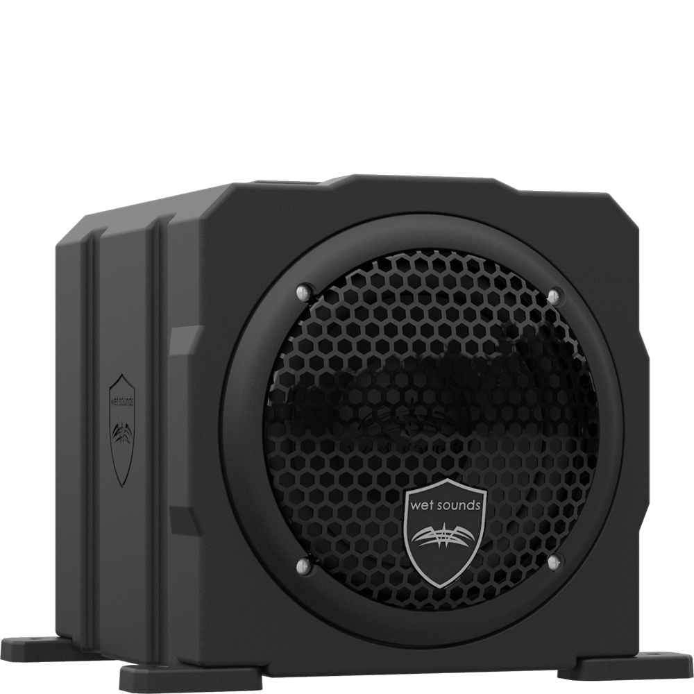 Wet Sounds Subwoofer Powered Stealth 6.5" Subwoofer Garage Bagger