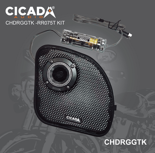 Cicada Audio Compression Drivers/Horn Cicada Audio CHDRGGTK Harley Davidson Road Glide Grills 2015-current