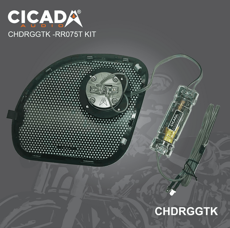 Cicada Audio Compression Drivers/Horn Cicada Audio CHDRGGTK Harley Davidson Road Glide Grills 2015-current