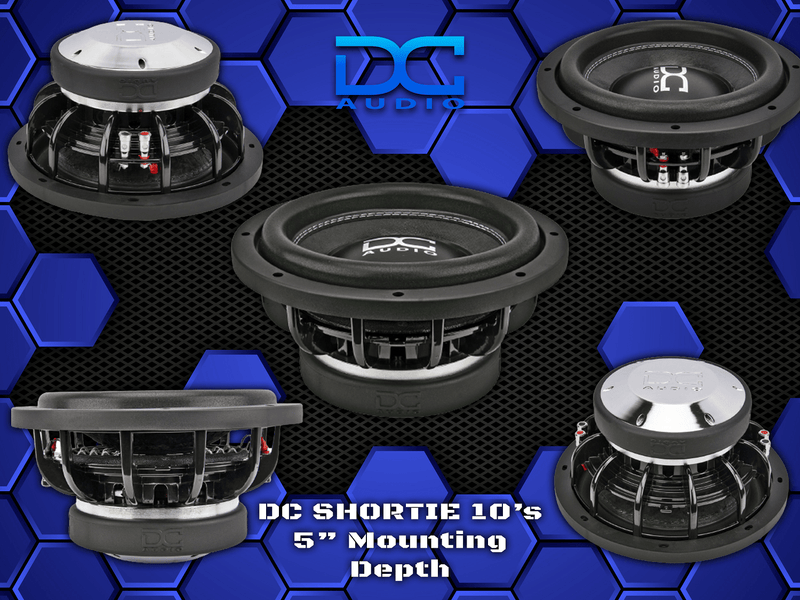 DC Audio Subwoofers Dual 2Ω DC Audio - DC Shortie 10" Subwoofer