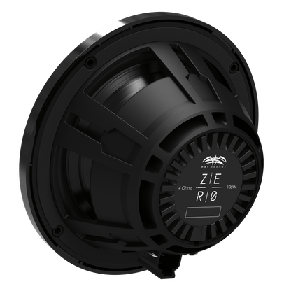 Wet Sounds Boat Boat Coax Speakers Wet Sounds Zero 6 XZ-B | Wet Sounds High-Output 6.5" Marine Coaxial Speakers