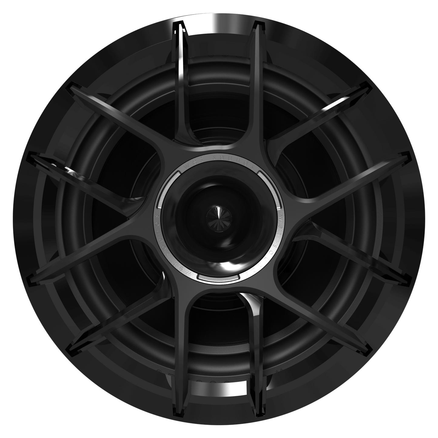 Wet Sounds Boat Boat Coax Speakers Wet Sounds Zero 6 XZ-B | Wet Sounds High-Output 6.5" Marine Coaxial Speakers