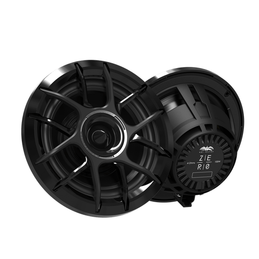 Wet Sounds Boat Boat Coax Speakers Wet Sounds Zero 6 XZ-B | Wet Sounds High-Output 6.5" Marine Coaxial Speakers