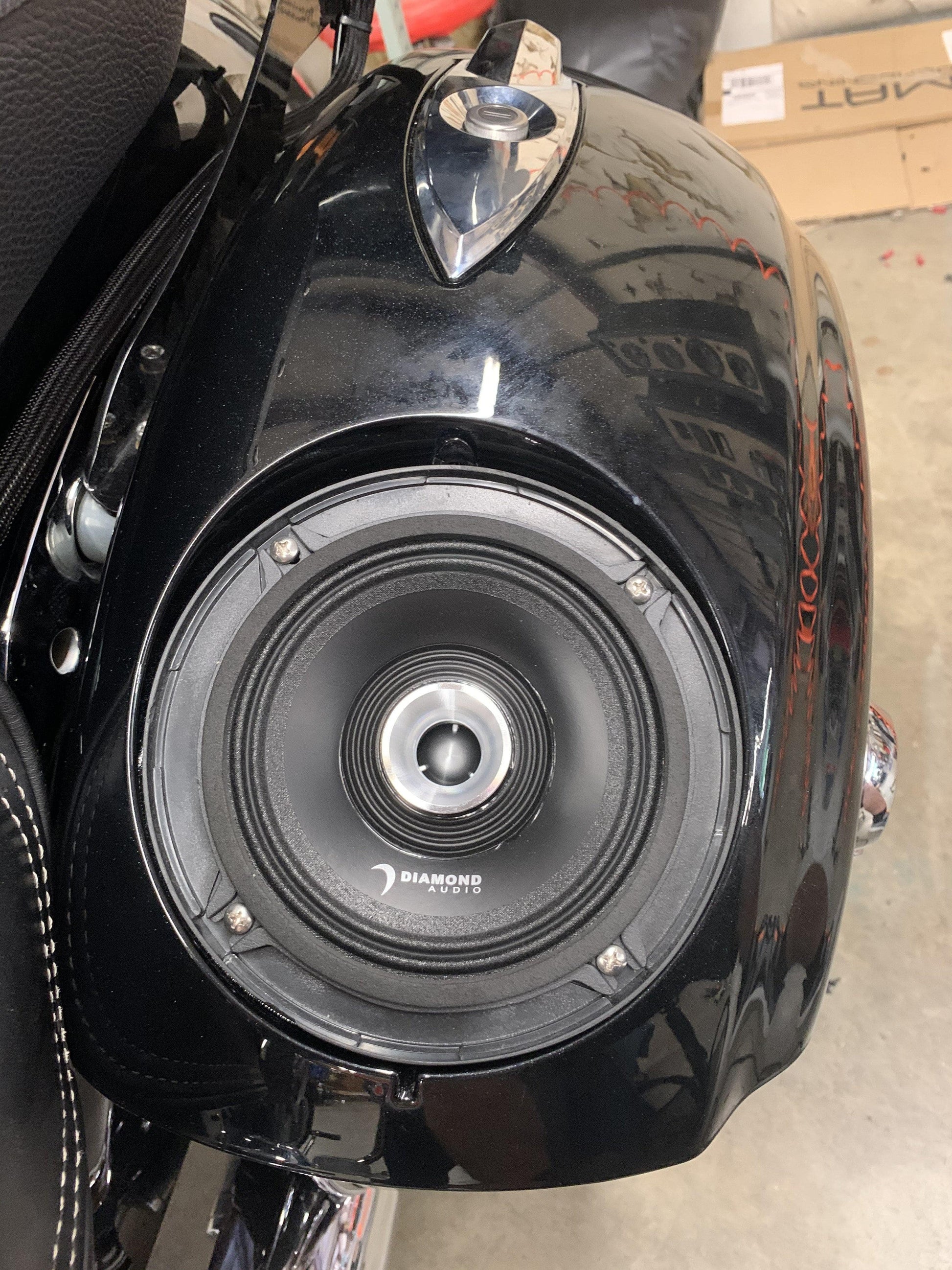 Diamond Audio MP525 5.25" Pro Full-range Coax Horn Speaker (Pair) - Garage Bagger Stereo
