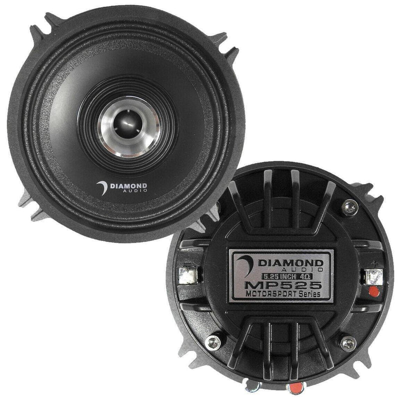 Diamond Audio Indian Bagger Audio Diamond Audio MP525 5.25" Pro Full-range Coax Horn Speaker (Pair)