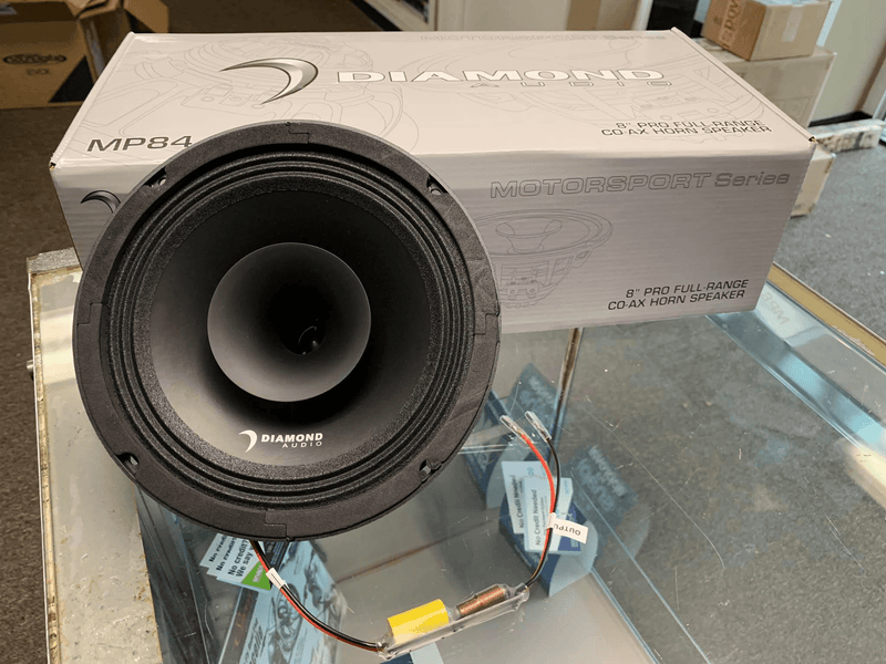 Diamond Audio Speakers 8" Coax Diamond Audio MP84 8" Pro Coaxial Speaker