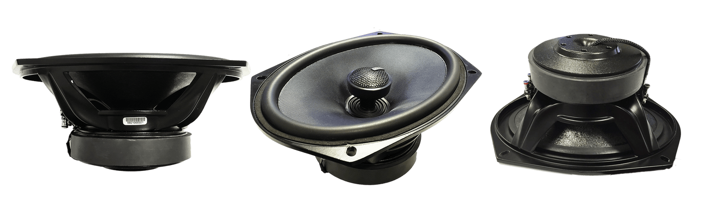 Diamond Audio Speakers 6x9 Diamond Audio MS69CX COAXSUB 6" x 9" 2-Way Coaxial Speakers (Pair)