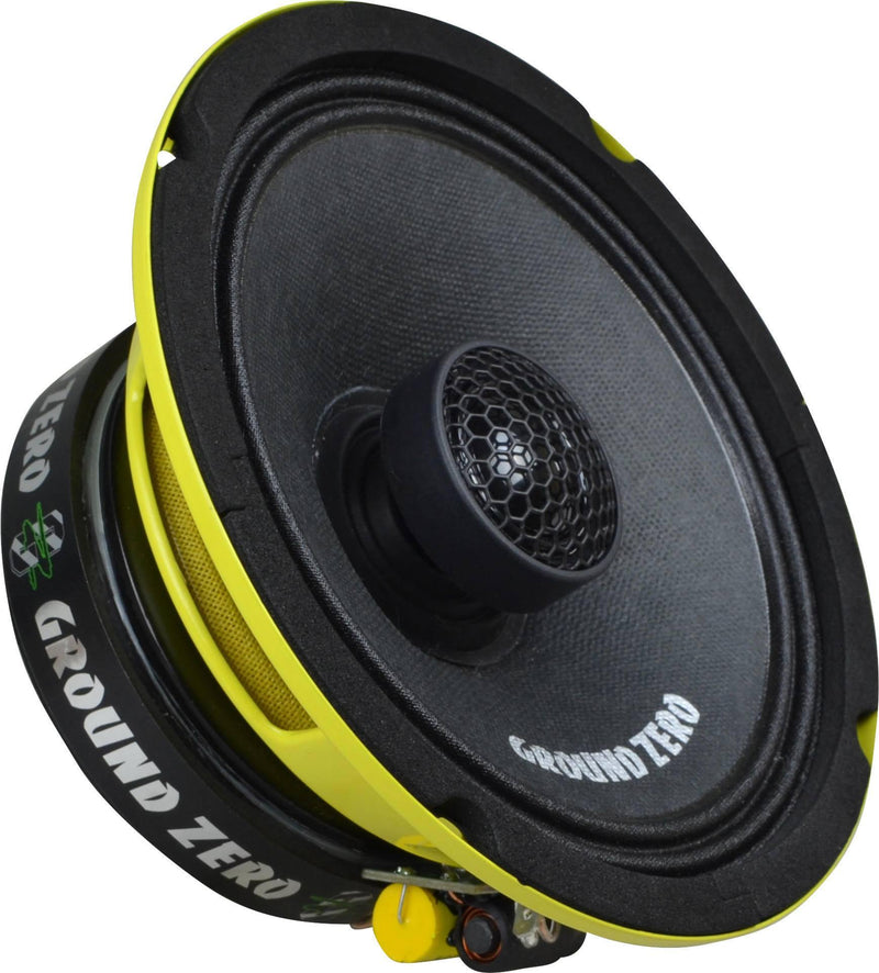 Ground Zero Speakers 6.5" Pro Coax Ground Zero GZCF 6.5SPL 6.5" Coaxial Speaker