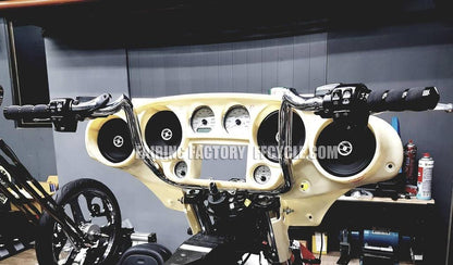 garage bagger stereo Harley Davidson 2014 Quad 6.5 Inner