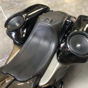 Dirty Bird Concepts Speaker Lids 14 up Dirty Bird Concepts Harley Davidson Loud Lids 8″ Speaker Lids 2014 to current