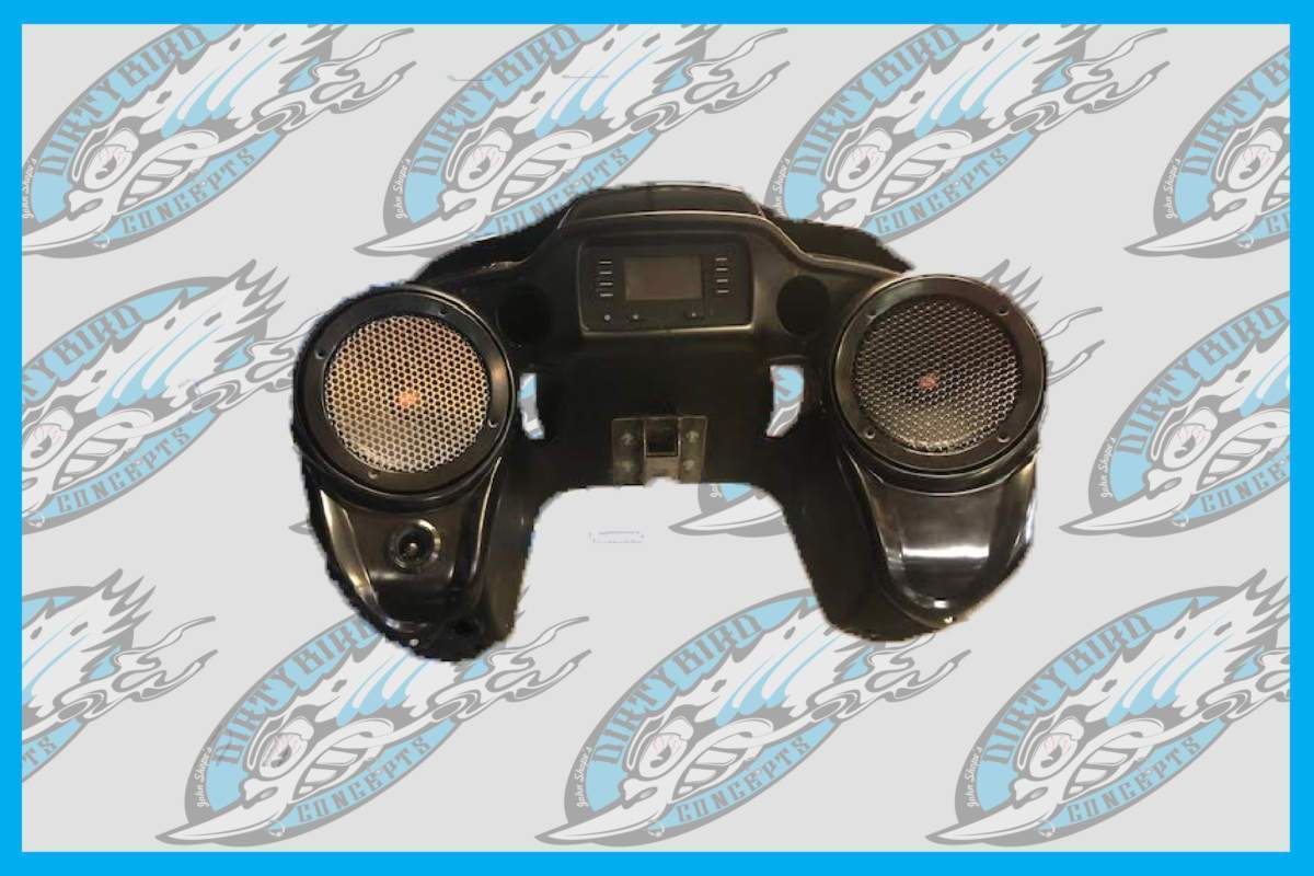 Dirty Bird Concepts Speaker Adapters & Mounts Dirty Bird Concepts Harley Davidson Loud Road Glide Pods 8″ 98 to current