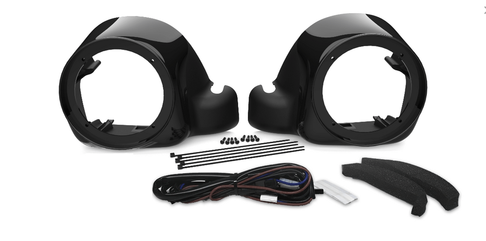 HogTunes 6.5 Lower Pod Kit Liquid Cooled Harley Davidson (Pair)