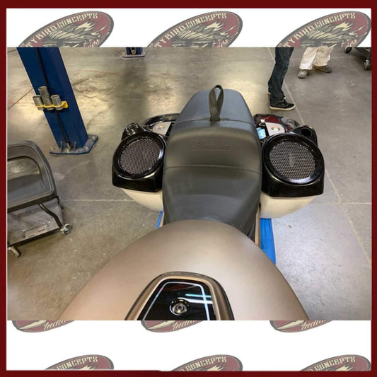 Dirty Bird Concepts Indian Bagger Audio Dirty Bird Concepts Indian Loud 8″ Speaker Lids 2019 To 2021