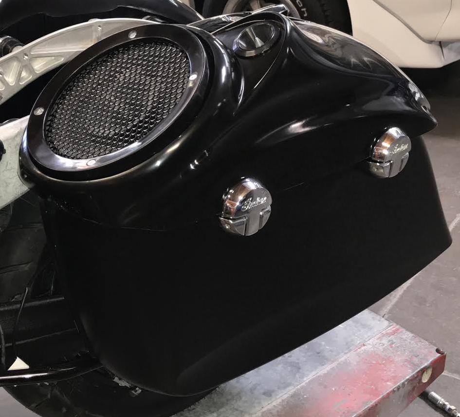 Motorcycle best sale speaker lids