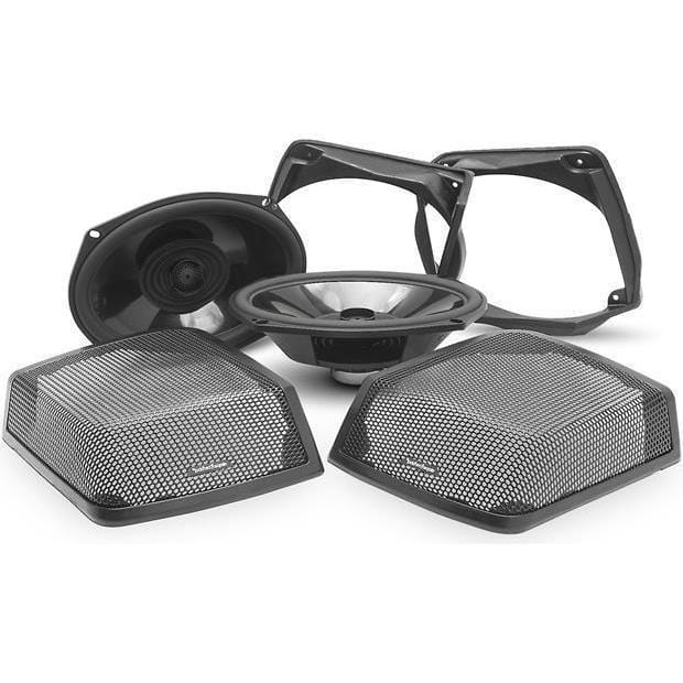 Rockford Fosgate Speaker Lids 98-13 Rockford Fosgate Power Harley-Davidson® Rear Audio Kit (1998-2013)