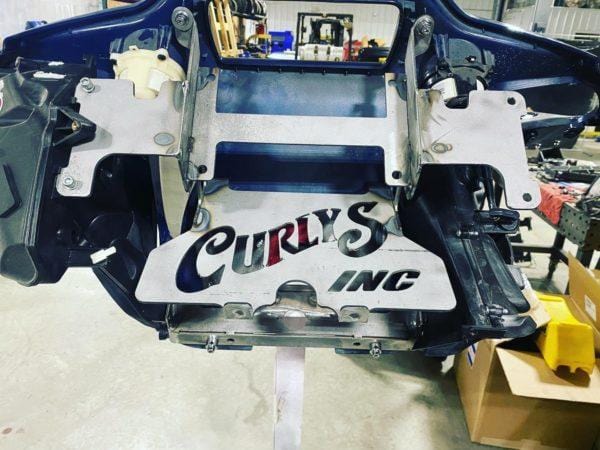 Curly's Inc Amp Installation Products Curly's ROAD GLIDE – FACTORY REPLACEMENT AUDIO BRACKET