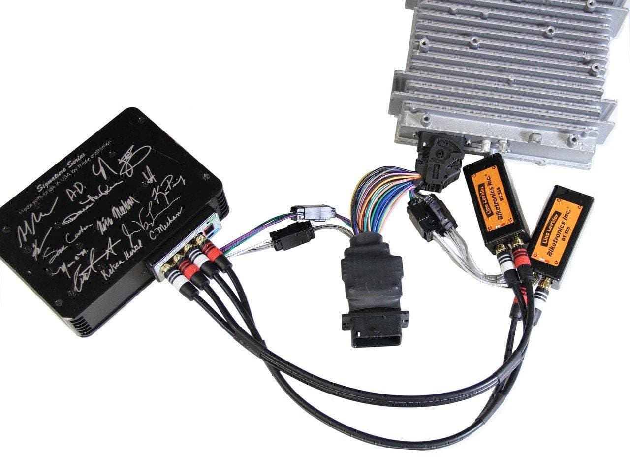 BikeTronics Amp Installation Products RUSHMORE ULTRA AMPLIFIER WIRING KIT (PLUG 'N' PLAY) BTBOC