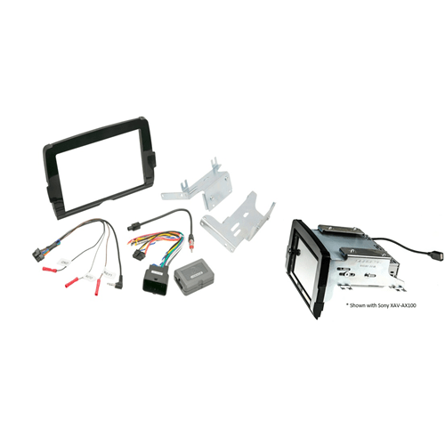 Scosche Radio Installation Parts Scosche 14 up Double Din Installation Kit