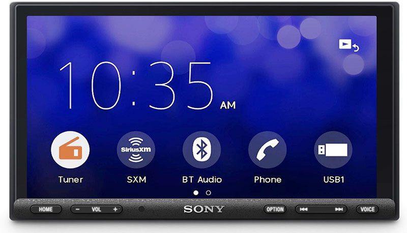 Sony Radios Sony XAV-AX7000 with Roadie Splash Cover Plug & Play