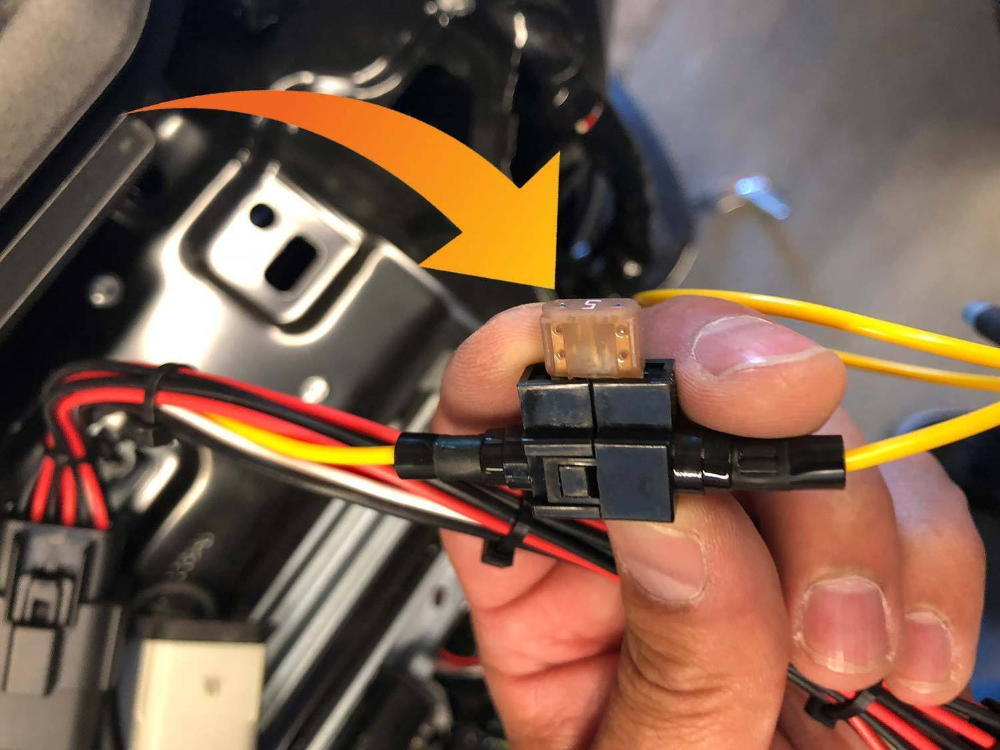 Stealth Power Tap T Harness (for bikes with CB option installed)-Amp Installation Products-American Hard Bag-Bagger Audio