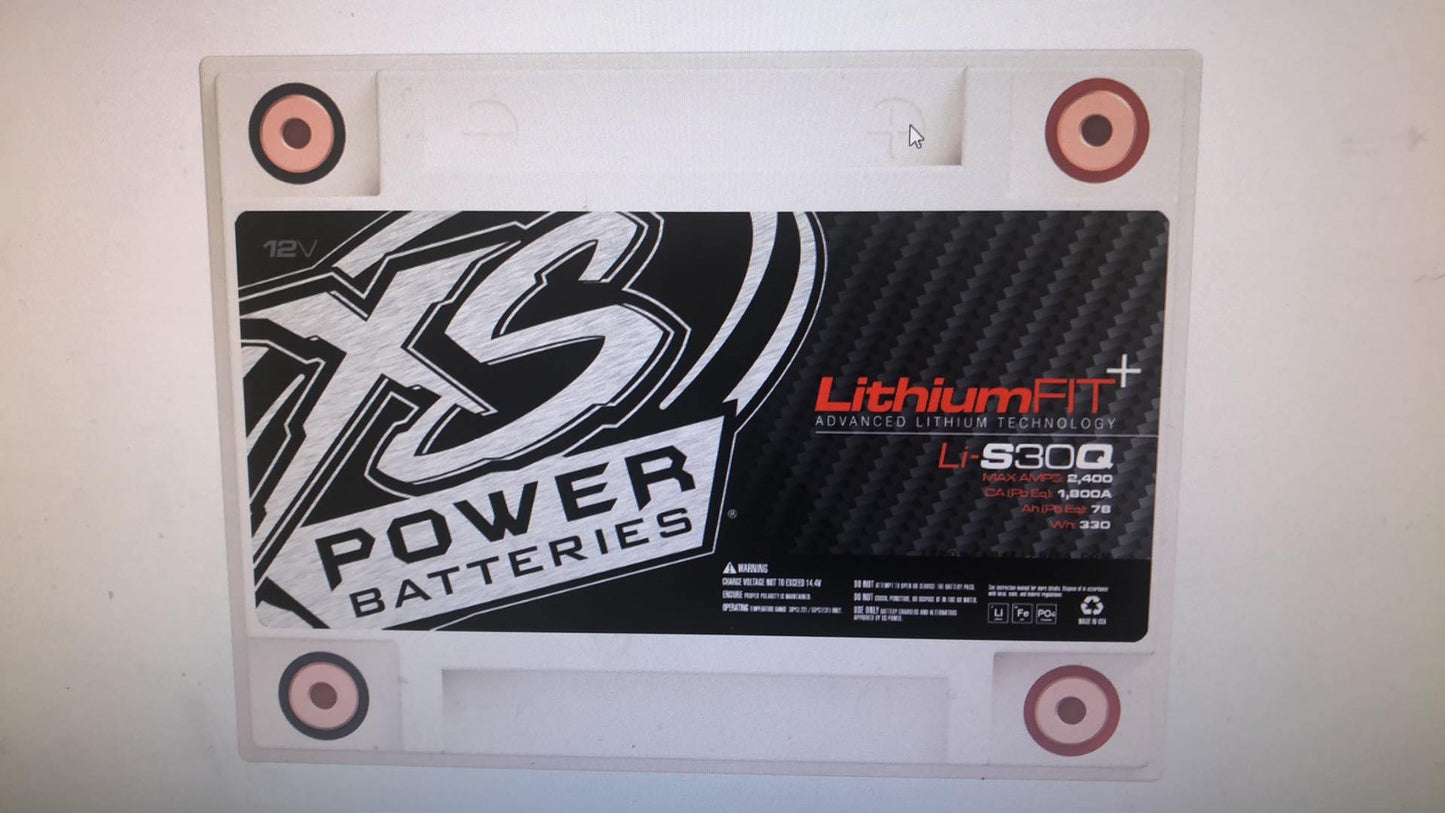 6000 Watt Lithium Battery garage bagger stereo